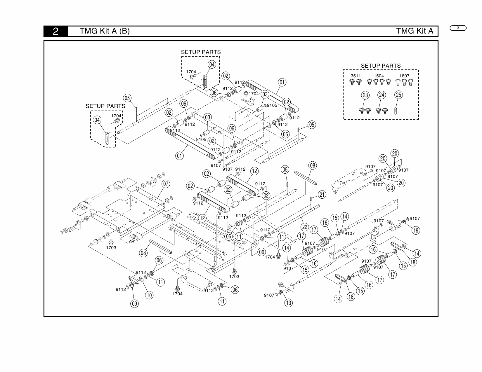 Konica-Minolta Options TMG-Kit-A Parts Manual-4